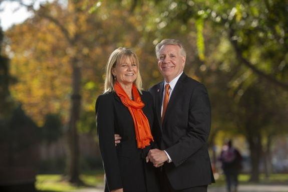 President and First Lady Callahan