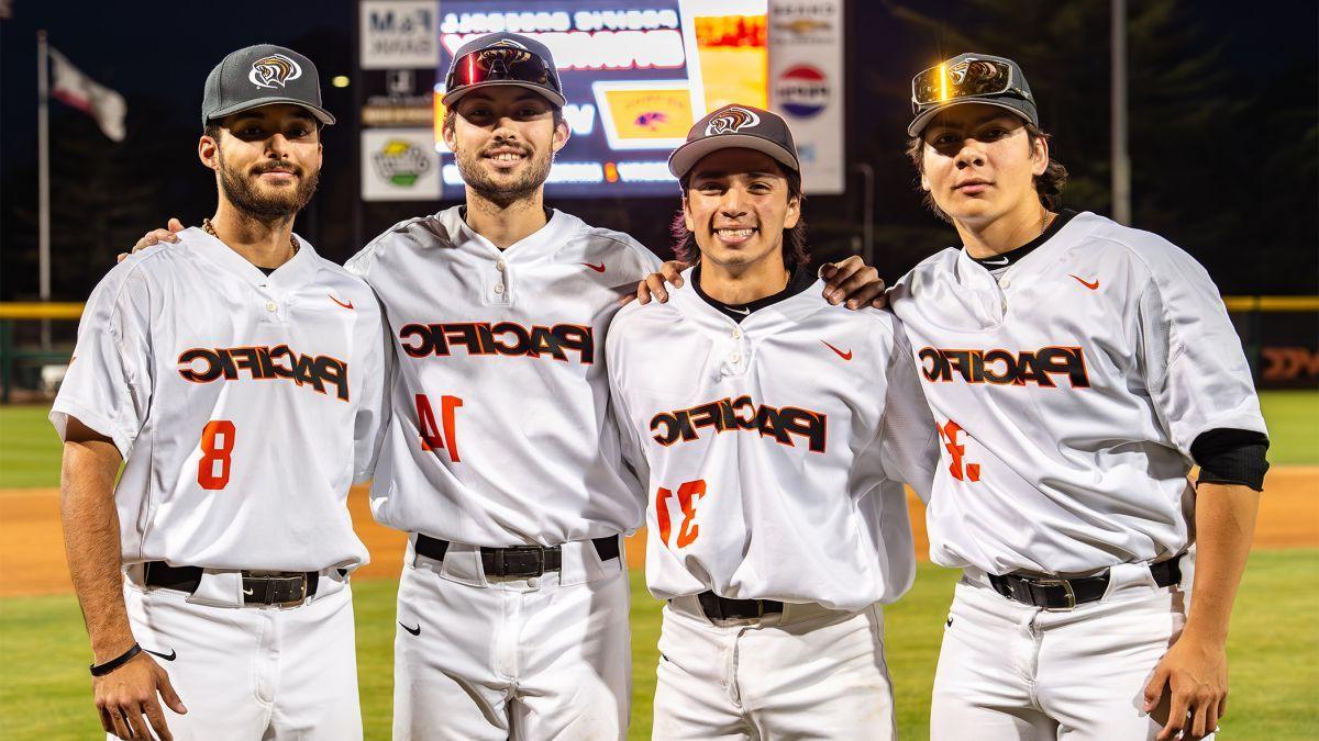 From left to right: Luis Vargas, Omar Vargas, Adrian Vidal and Andre Vidal