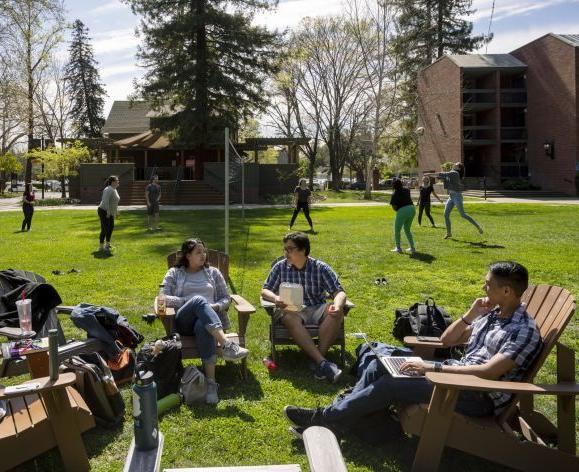 the quad at McGeorge